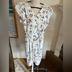 NORDSTROM DR2 Bird Wrap Dress, size Medium